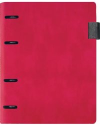 Папка-обложка для сменных тетрадных блоков, красная, А5