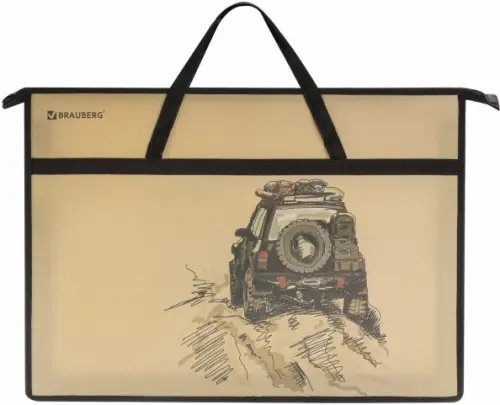 Папка для рисунков и чертежей с ручками Jeep, А3