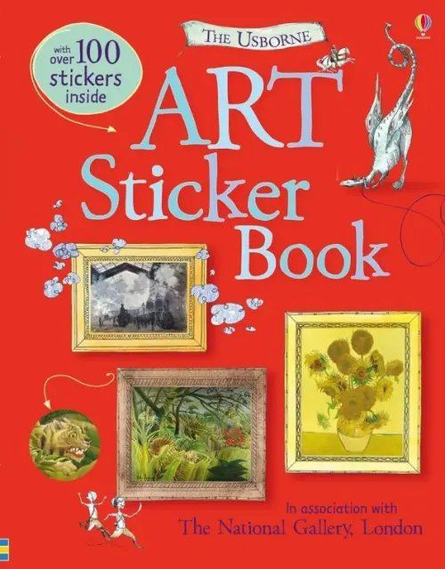 Usborne Sticker Books Art Sticker Book