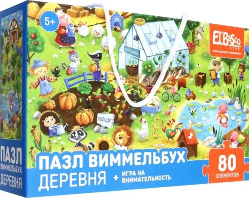 Пазл Деревня Пазл Деревня