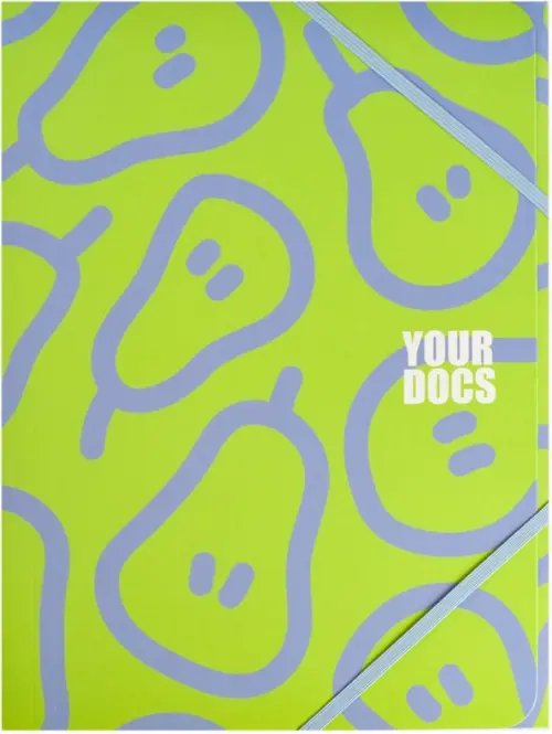 Папка для документов Папка для документов картонная Груши, А4+