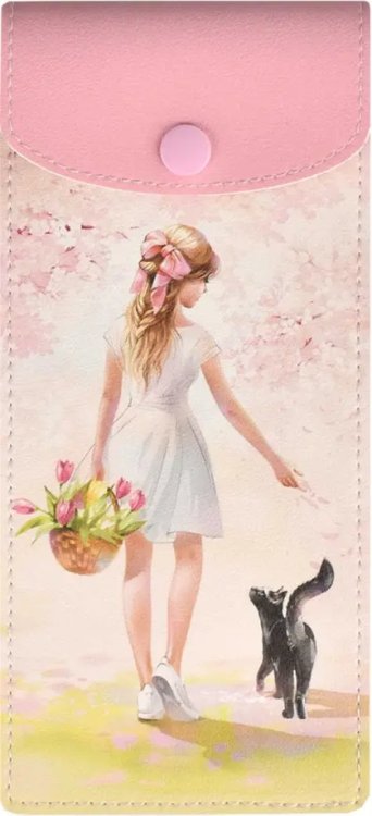 Пенал школьный Романтичные девушки