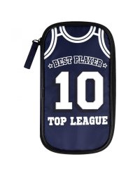 Пенал школьный Игрок, синий