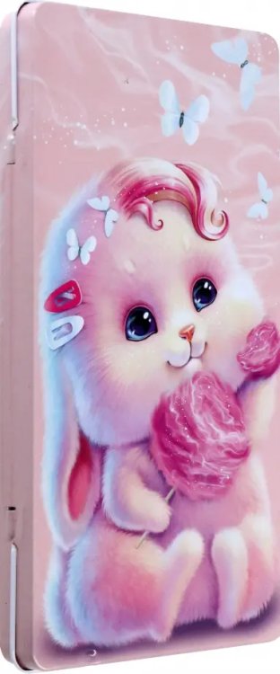 Пенал школьный Пенал школьный Розовый зайка