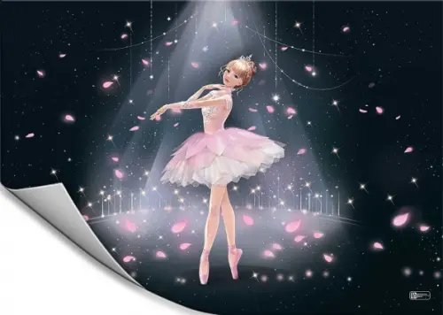 Доски для уроков труда Плёнка цветная для уроков труда Балерина