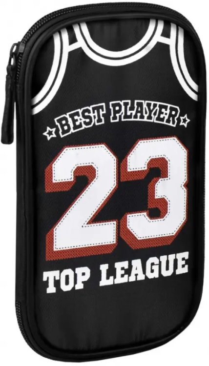 Пенал школьный Пенал школьный Игрок, черный