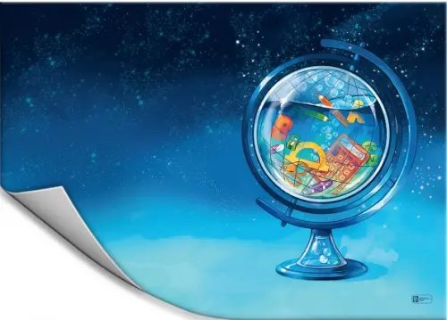 Доски для уроков труда Плёнка цветная для уроков труда Глобус