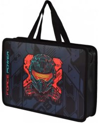 Папка для школьных тетрадей пластиковая Кибер, А4