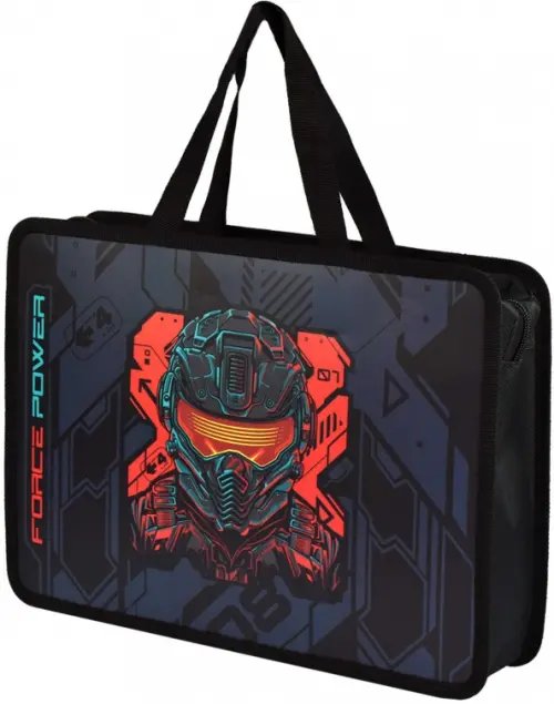 Папка для тетрадей Папка для школьных тетрадей пластиковая Кибер, А4