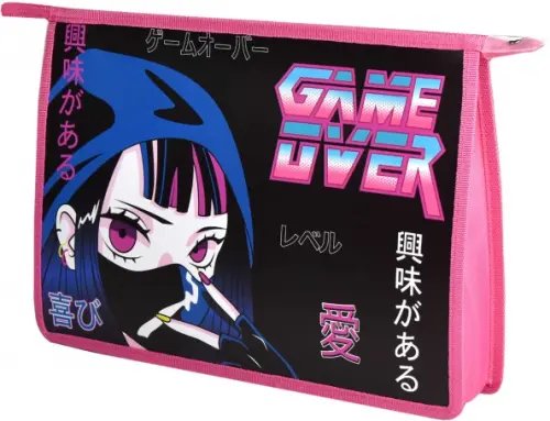 Папка для тетрадей Папка для школьных тетрадей пластиковая Кибераниме, А4