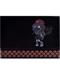 Папка для школьных тетрадей пластиковая Девочка с баллончиком, А4