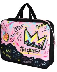 Папка для школьных тетрадей Ты супер, А4, 1 отделение