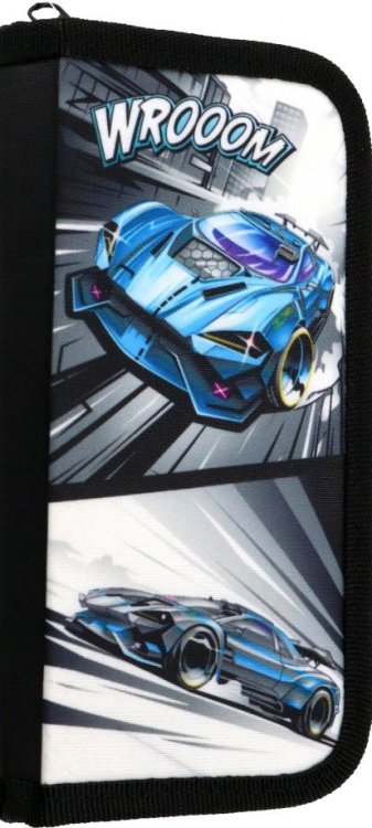 Пенал школьный Гонки