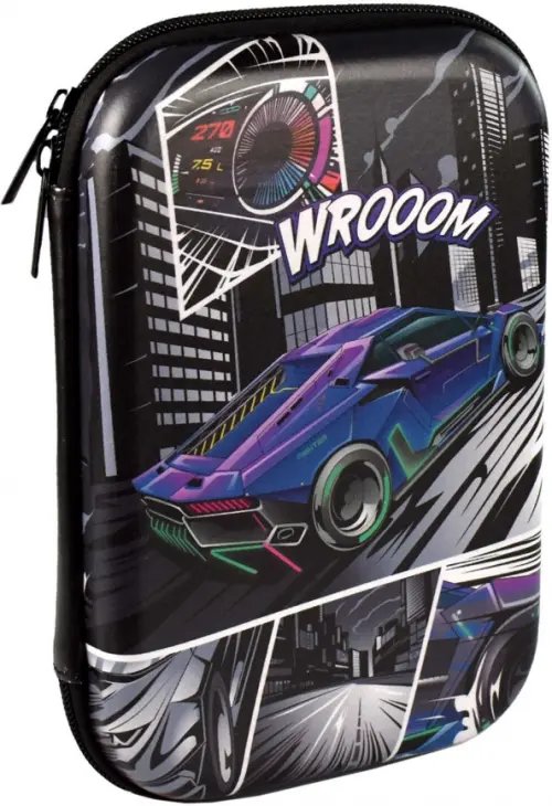 Пенал школьный Гонки