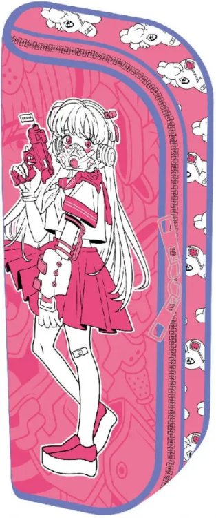 Пенал школьный Пенал школьный Девушка