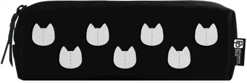 Пенал школьный Пенал школьный Белый паттерн