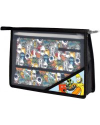 Папка для уроков труда пластиковая Монстрики, А4