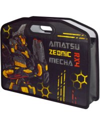 Папка для школьных тетрадей пластиковая Роботы, А4