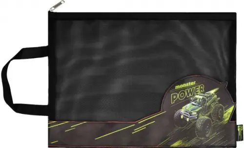 Папка для тетрадей Папка для школьных тетрадей Монстр-трак