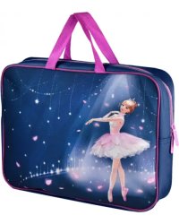 Папка для школьных тетрадей Балерина, А4, 1 отделение