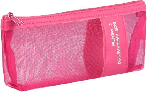 Пенал школьный Пенал школьный, розовый