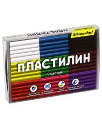 Пластилин Народная коллекция, 9 цветов