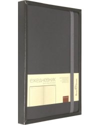 Ежедневник OXFORD, недатированный, 136 листов, А5, серый