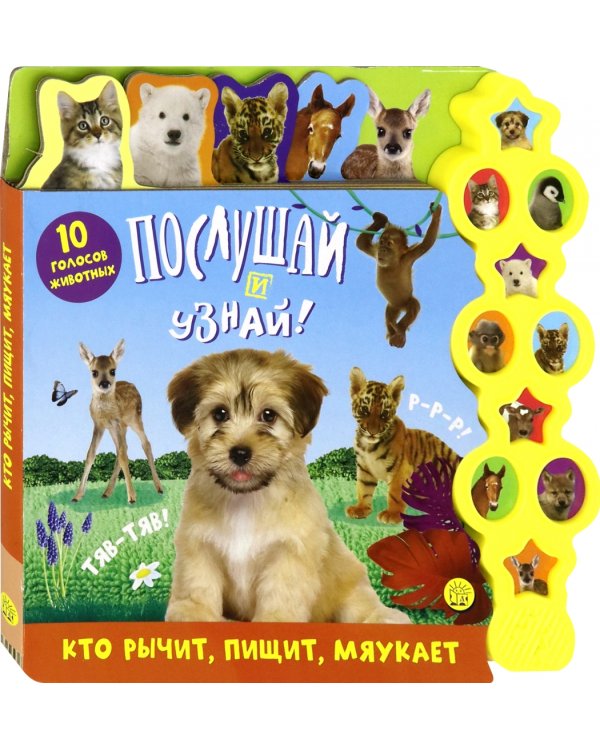 Послушай и узнай! Кто рычит, пищит, мяукает