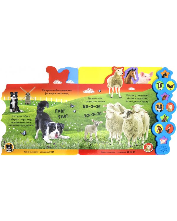 Послушай и узнай! Кто мычит, крякает, хрюкает