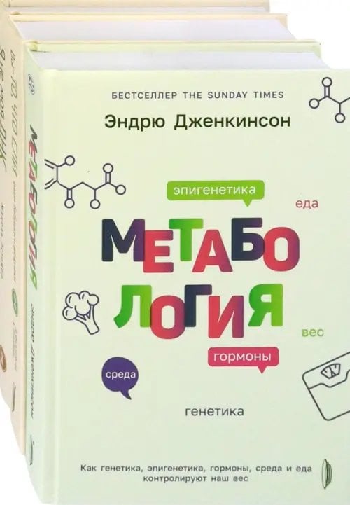 Комплекты Генетика здоровья. Комплект из 3-х книг