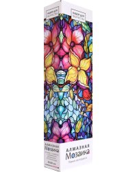 Алмазное панно на подвесе. Яркие цветы