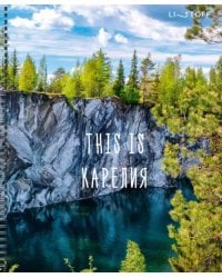 Тетрадь This is, 60 листов, клетка, в ассортименте