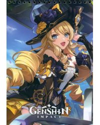 Геншин. Творческий блокнот A5. Игривая Навия