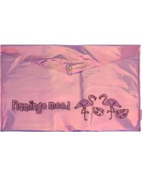 Папка для документов А4, &quot;НАСТРОЕНИЕ ФЛАМИНГО&quot;, кнопка (49288)