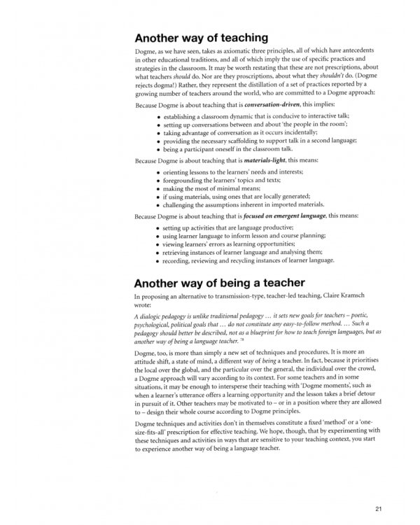 Дополнительное изображение книги «Teaching Unplugged. Dogme in English Language Teaching»