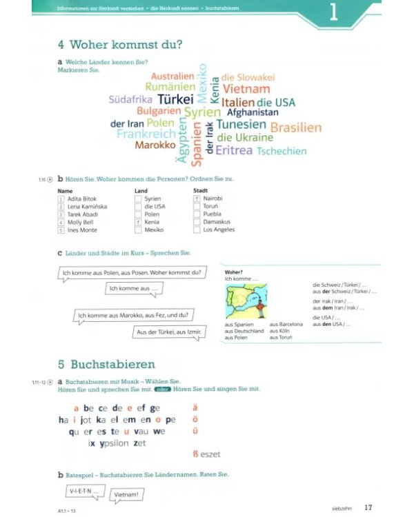 Die neue Linie 1 A1. Deutsch für Alltag und Beruf. Kurs- und Übungsbuch mit Audios und Videos