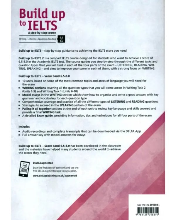 Дополнительное изображение книги «Build up to IELTS - Score band 6.5-8.0. A step-by-step course. Student's Book with digital extras»