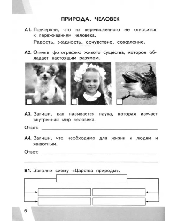ВПР КИМ. Окружающий мир. 3 класс
