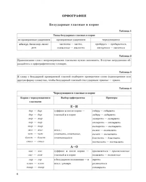 ЕГЭ 2025. Русский язык в схемах и таблицах
