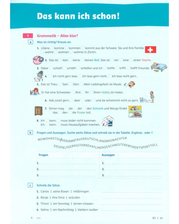 Logo! A1.2. Deutsch für Jugendliche. Übungsbuch mit Audios