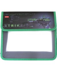 Папка для тетрадей, пластиковая &quot;Strike&quot;, А5, 2 отделения (AMp_59018)