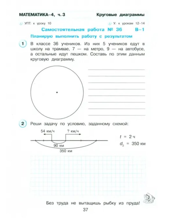 Математика. 4 класс. Самостоятельные и контрольные работы. Углубленный уровень. Часть 3. ФГОС