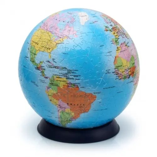 3D-пазлы Шаровый пазл "Глобус" 15 см (А1022-06-1-1)