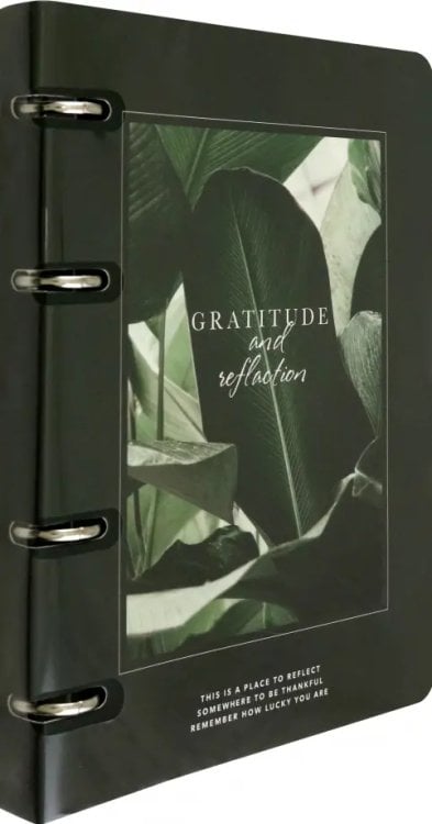 Тетрадь с кольцевым механизмом Тетрадь Botanica. Банан, 120 листов, клетка, кольцевой механизм