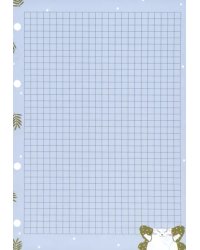 Сменный блок Mur-Mur, А5, 50 листов, клетка