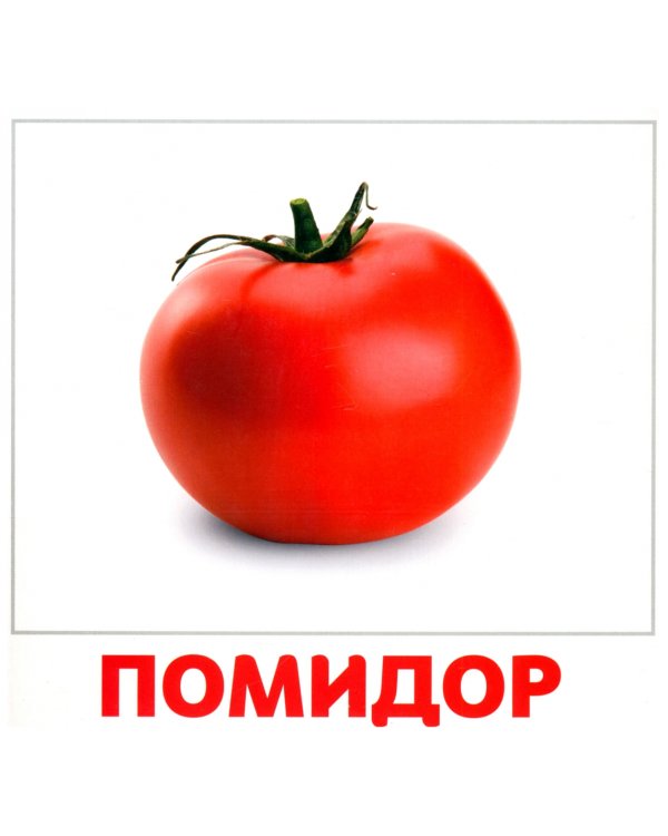 Фрукты и овощи, 40 карточек