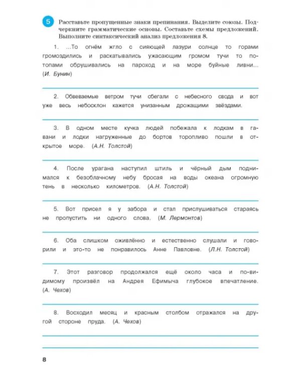 Русский язык. 9 класс. Тренажер. Пунктуация
