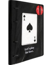 Тетрадь Card, 120 листов, клетка, кольцевой механизм