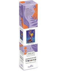 Алмазная мозаика на канве Японский танец, полная выкладка