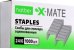 Скобы для степлера X-Mate №24/6, 1000 скоб, 6 мм